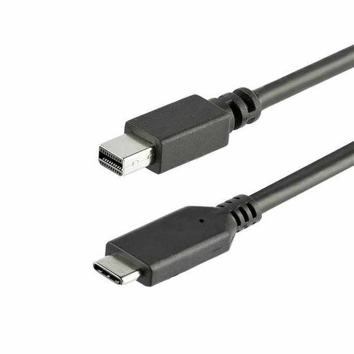 Adaptador USB C a Mini DisplayPort Startech CDP2MDPMM1MB         Negro 1 m