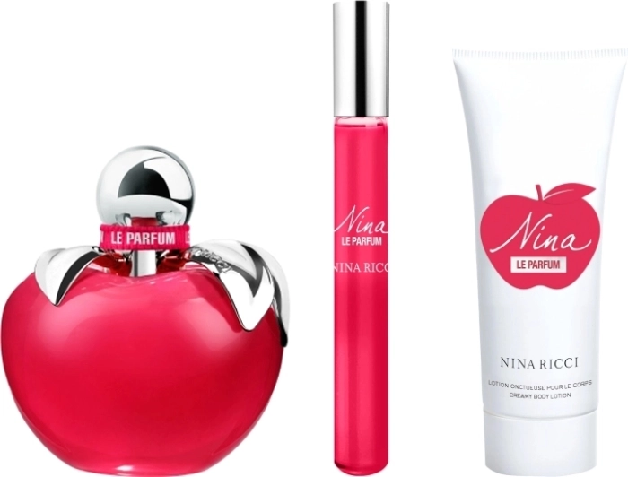 Nina Le Parfum 80ml + Roll-on 10ml + Body Lotion 75ml