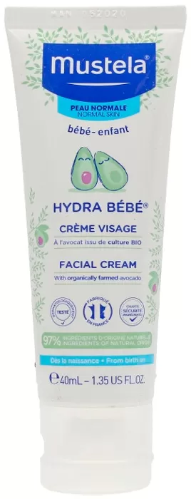 Hydra Bebé crema facial con aguacate BIO Hydra Bebé crema facial con aguacate BIO