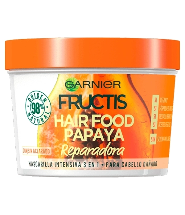 Fructis Mascarilla Reparadora Hair Food Papaya