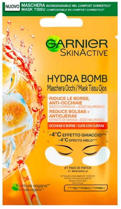 SkinActive Hydra Bomb Mask Tissu Ojos SkinActive Hydra Bomb Mask Tissu Ojos