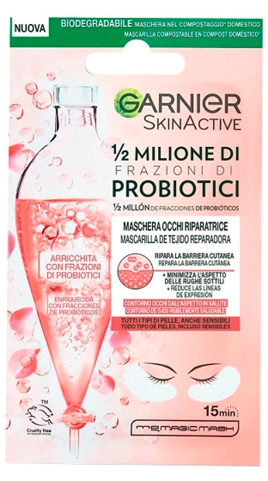 SkinActive 1/2 Milioni Di Frazioni Di Probiotici Maschera Occhi Riparatrice SkinActive 1/2 Milioni Di Frazioni Di Probiotici Maschera Occhi Riparatrice