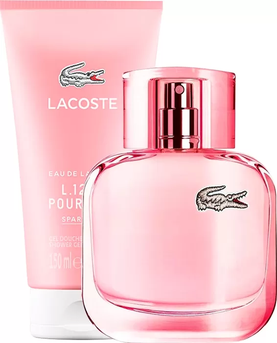 Set Eau de Lacoste L.12.12 Pour Elle Sparkling 90ml + Gel 150ml Set Eau de Lacoste L.12.12 Pour Elle Sparkling 90ml + Gel 150ml