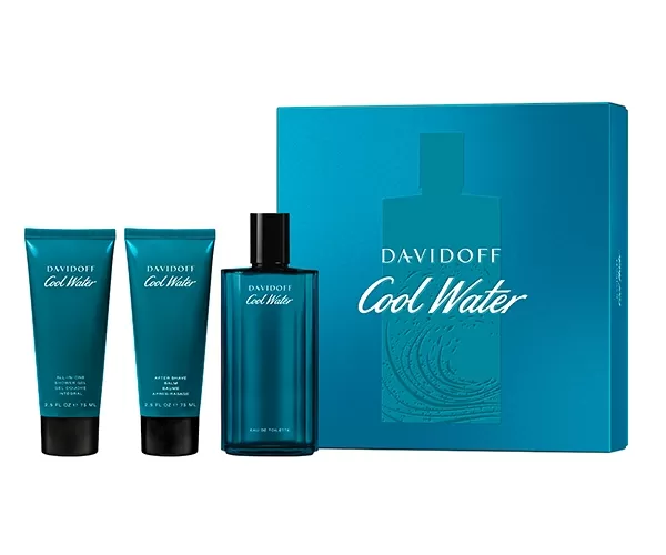 Set Cool Water 125ml + Gel 75ml + Aftershave 75ml Set Cool Water 125ml + Gel 75ml + Aftershave 75ml