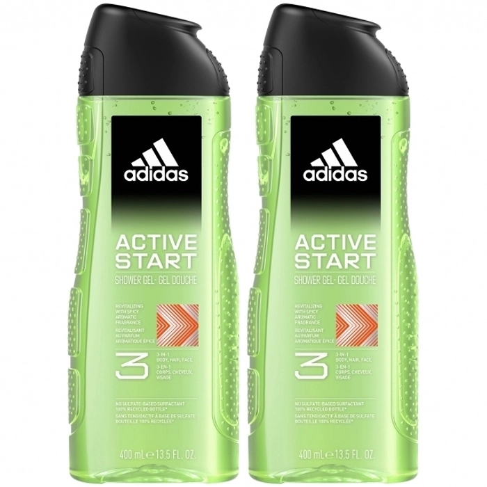 Set Active Start Shower Gel 400mlx2