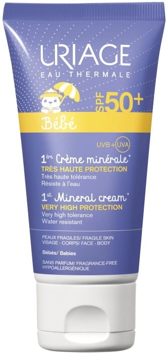 Bébé 1ère Crème Minérale SPF50+