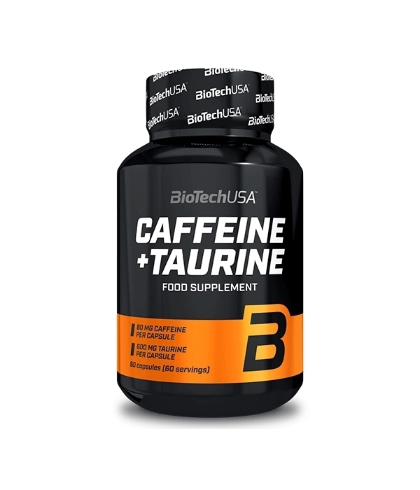 Caffein + Taurine 60 Cápsulas Caffein + Taurine 60 Cápsulas