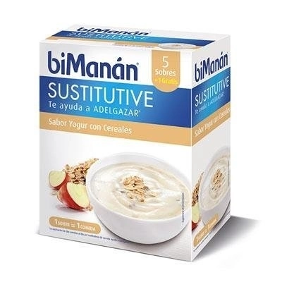 Bimanan crema yogur con cereales 6 sob Bimanan crema yogur con cereales 6 sob