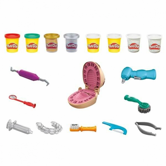 Juego de Plastilina Hasbro 8 botes Dentista