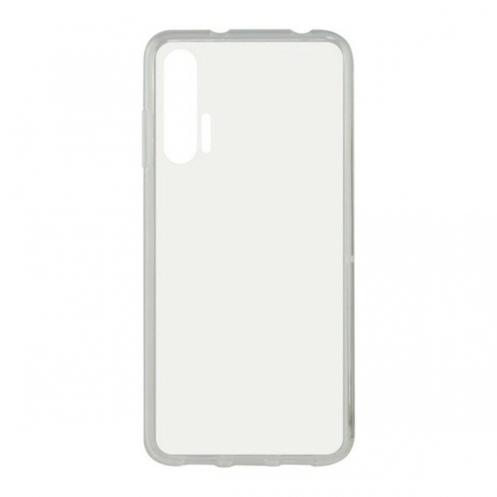 Funda para Móvil con Borde de TPU Huawei Nova 6 KSIX Flex Transparente Funda para Móvil con Borde de TPU Huawei Nova 6 KSIX Flex Transparente