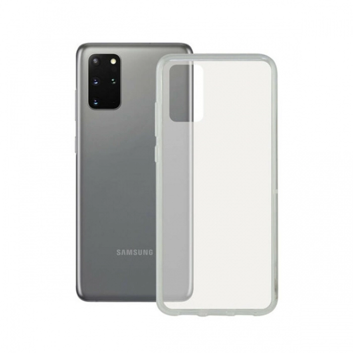 Funda para Móvil Samsung Galaxy S20+ Contact TPU Transparente Funda para Móvil Samsung Galaxy S20+ Contact TPU Transparente