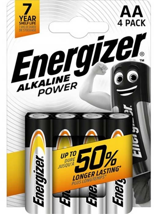 Pilas Alkaline Power AA