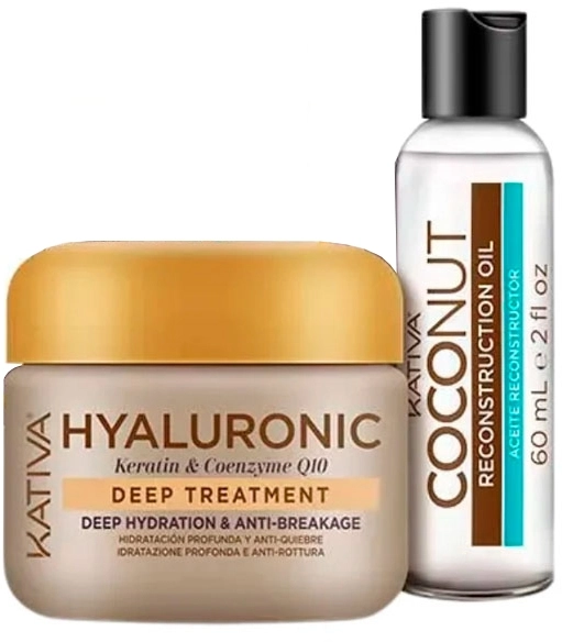 Set Hyaluronic Deep Treatment 150ml + Coconut Reconstructor Oil 60ml