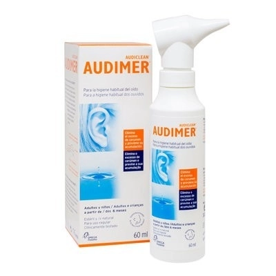Audimer Solución Limpieza Oídos Audiclean 60ml