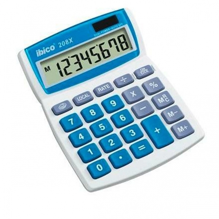 Calculadora Ibico 208X Blanco