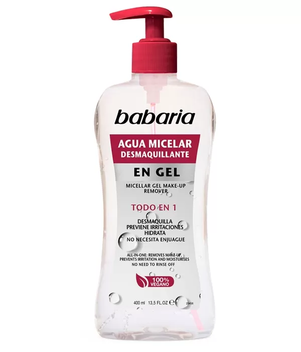 Agua micelar desmaquillante en gel Agua micelar desmaquillante en gel
