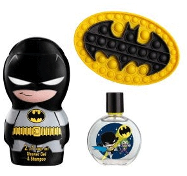 Set Batman 50ml + Gel & Shampoo 400ml + Toy Set Batman 50ml + Gel & Shampoo 400ml + Toy