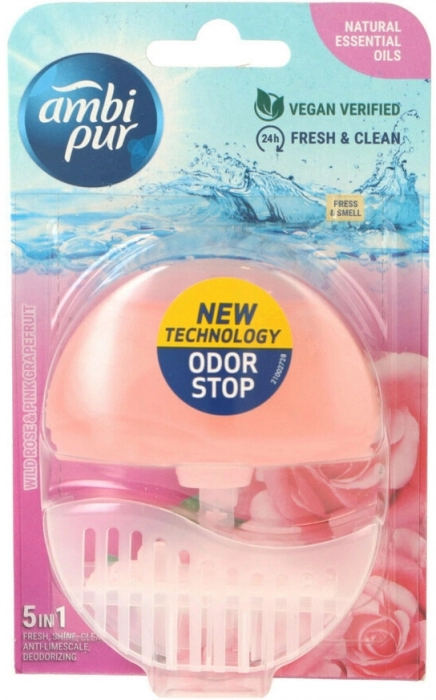 Odor Stop WC Wild Rose & Pink Graperfruit 5in1 Odor Stop WC Wild Rose & Pink Graperfruit 5in1