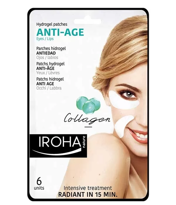 Parches Hidrogel Ojos y Labios ANTIEDAD con Colágeno Parches Hidrogel Ojos y Labios ANTIEDAD con Colágeno