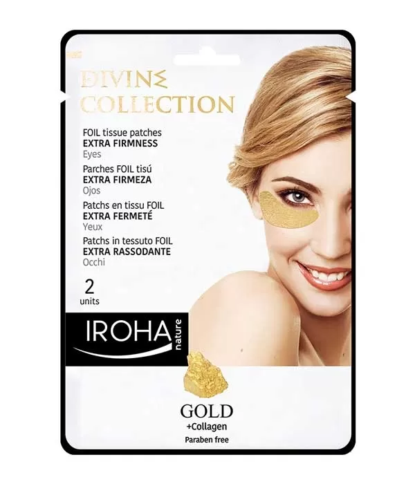 Parches Ojos Foil REAFIRMANTES con Oro 24K + Colágeno Parches Ojos Foil REAFIRMANTES con Oro 24K + Colágeno