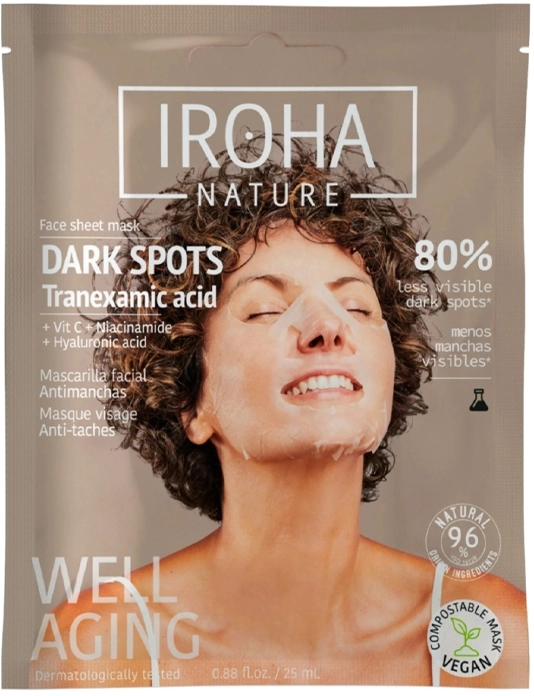 Mascarilla Facial Antimanchas con Vit C + Niacinamide + Hyaluronic Acid Mascarilla Facial Antimanchas con Vit C + Niacinamide + Hyaluronic Acid