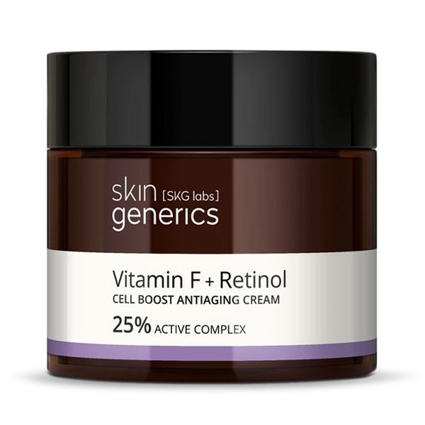 Crema Regeneradora Celular Anti-Edad Vitamina F + Retinol 25% Complejo Activo