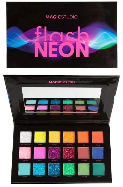 Flash Neon Palette 18 Colours Flash Neon Palette 18 Colours
