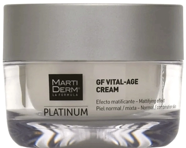 Platinum GF Vital-Age Cream Piel Normal/Mixta Platinum GF Vital-Age Cream Piel Normal/Mixta