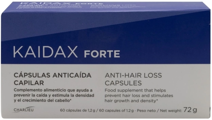 Kaidax Forte Cápsulas Anticaída Capilar Kaidax Forte Cápsulas Anticaída Capilar