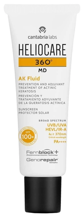 360º MD AK Fluid Sunscreen SPF100+