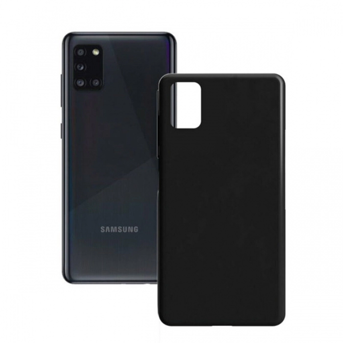 Funda para Móvil Samsung Galaxy A31 Contact Silk TPU Negro