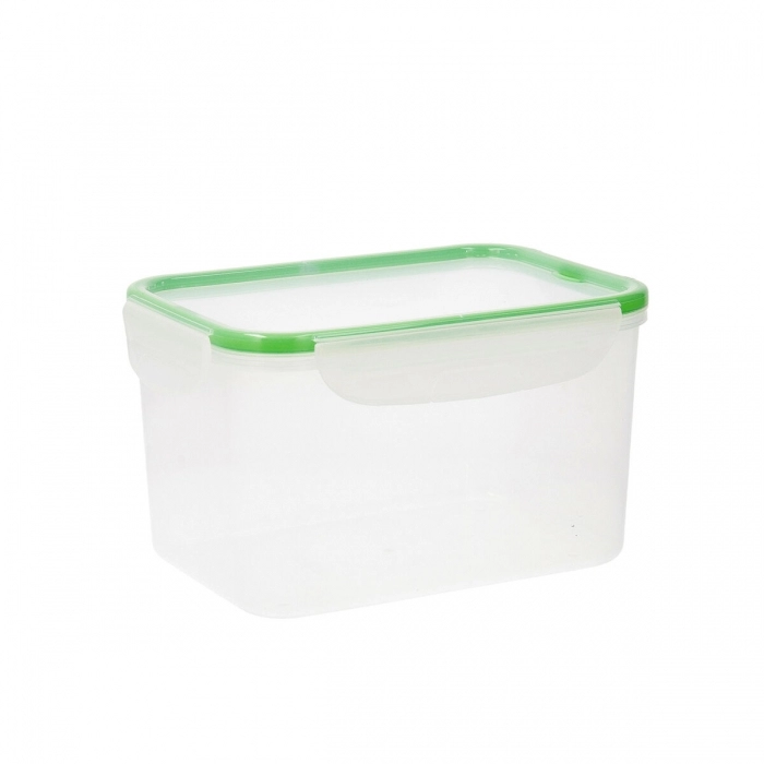 Fiambrera Quid Greenery 2,8 L Transparente Plástico (Pack 4x)