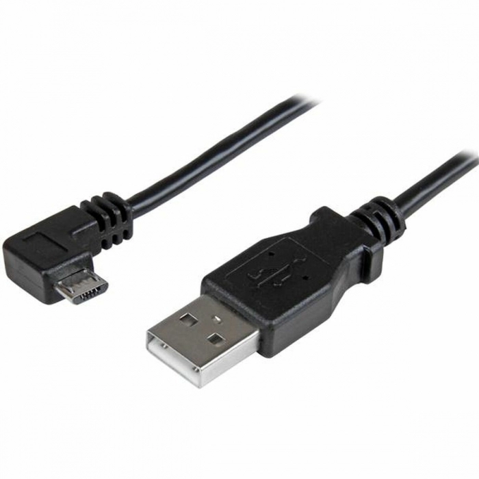 Cable USB a Micro USB Startech USBAUB50CMRA         Negro