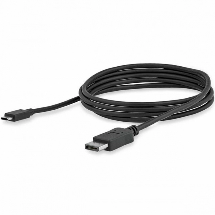 Adaptador USB C a DisplayPort Startech CDP2DPMM6B           (1,8 m) Negro