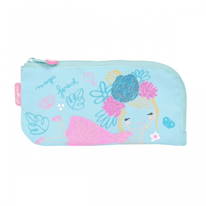 Estuche Escolar Glow Lab Cute doll Azul claro (23 x 11 x 1 cm)