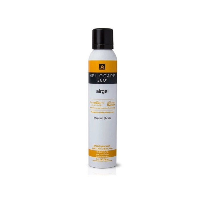 Heliocare 360º 50+ airgel corporal 200 ml