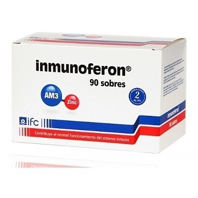 Inmunoferon 500 mg 90 sobres Inmunoferon 500 mg 90 sobres
