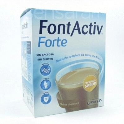 Fontactiv forte 30 g 14 sobres chocolate Fontactiv forte 30 g 14 sobres chocolate