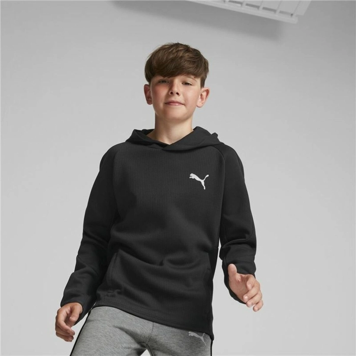 Comprar Sudadera Con Capucha Hombre Puma Evostripe Gris ▷