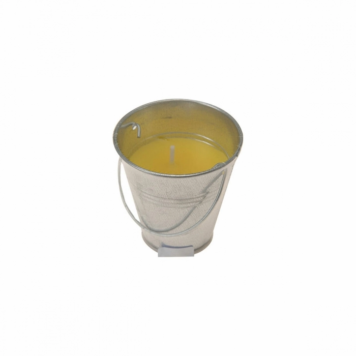 Vela Ø 6,5 cm Metal Citronela 30 gr Vela Ø 6,5 cm Metal Citronela 30 gr