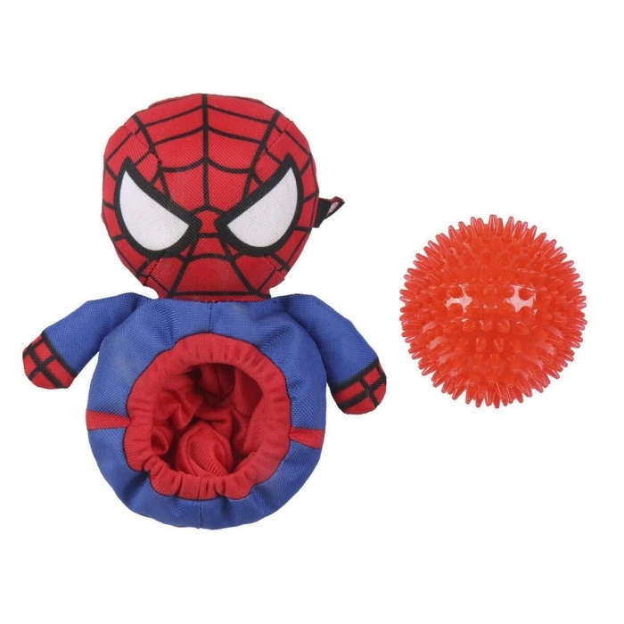 Juguete para perros Spiderman Rojo Juguete para perros Spiderman Rojo