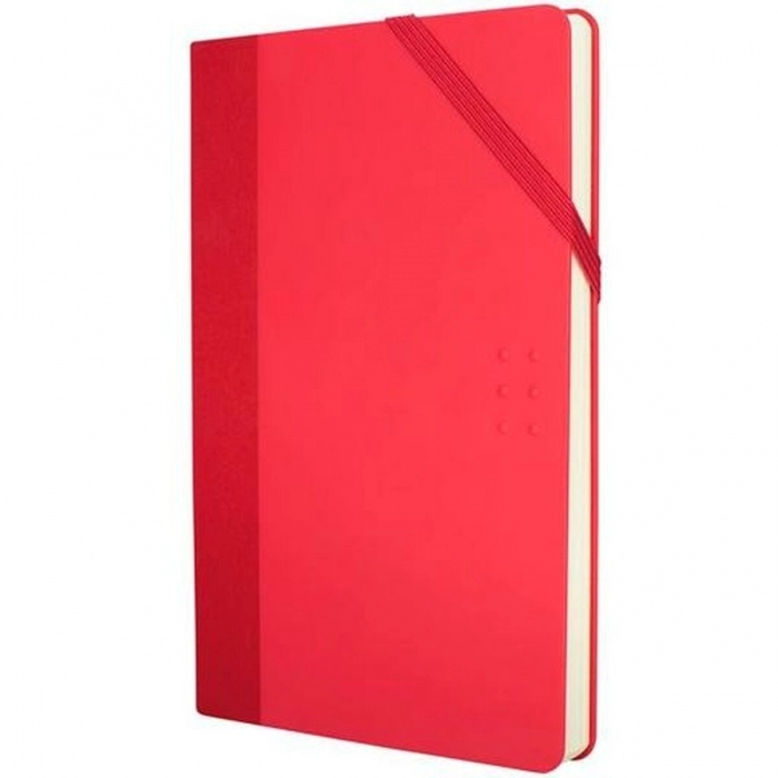 Cuaderno de Notas Milan Paperbook Rojo 208 Hojas