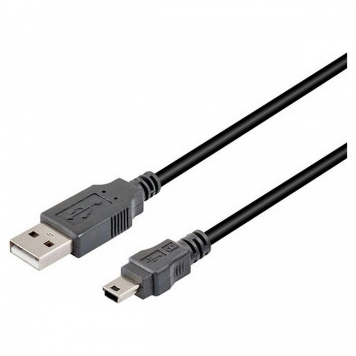 Cable USB a Mini USB TM Electron Negro