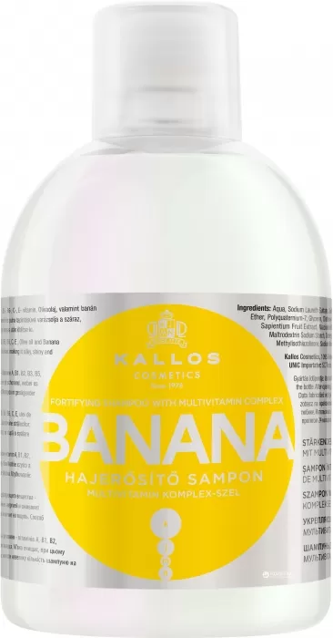 Kallos Banana Fortifying Shampoo