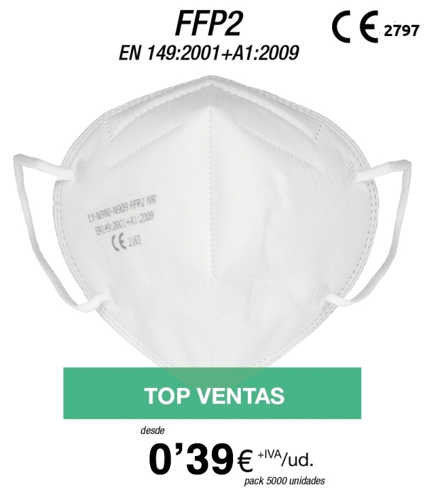 Mascarillas Autofiltrantes FFP2 5 Capas con certificación europea Mascarillas Autofiltrantes FFP2 5 Capas con certificación europea