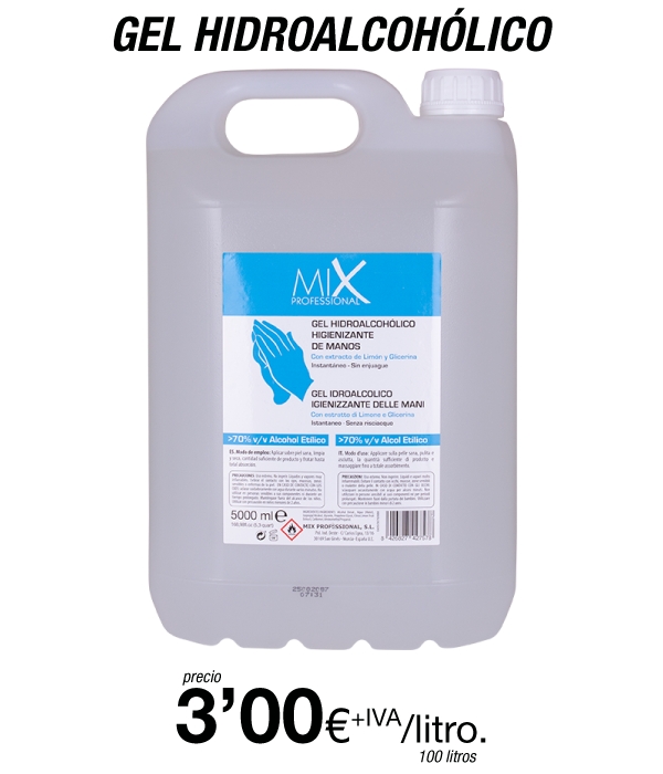Gel Hidroalcohólico de Manos Gel Hidroalcohólico de Manos