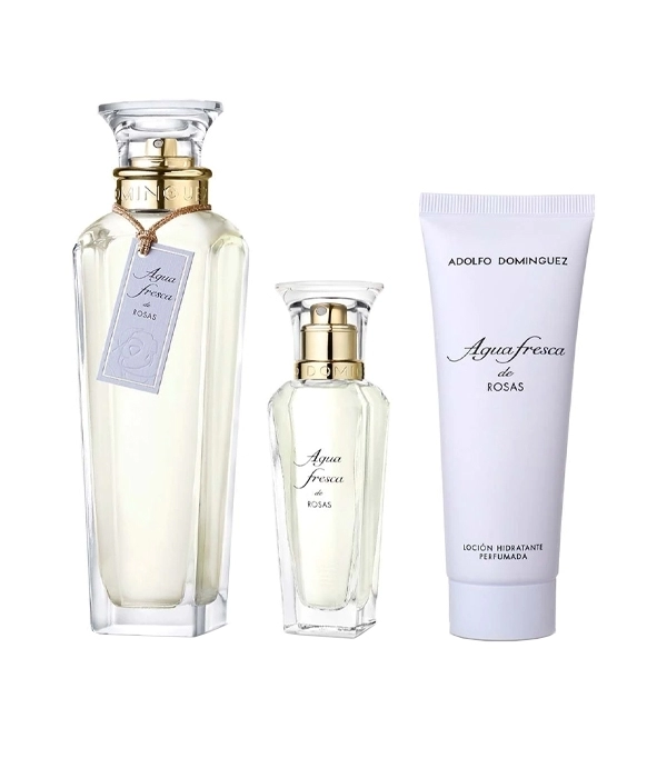Set Agua Fresca de Rosas 120ml + Body Lotion 75ml + 30ml Set Agua Fresca de Rosas 120ml + Body Lotion 75ml + 30ml