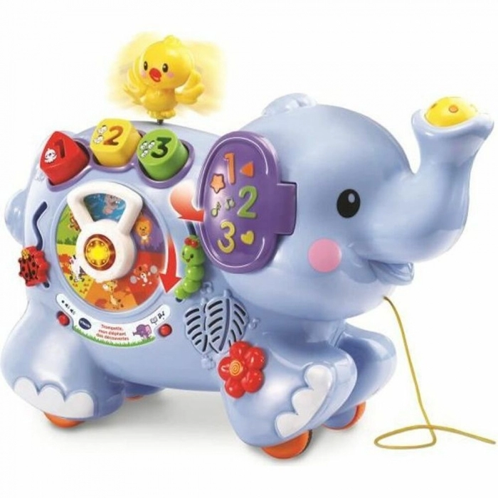 Comprar Juguete Interactivo Para Bebés Vtech Baby Trumpet, My Elephant Of  Discoveries ▷
