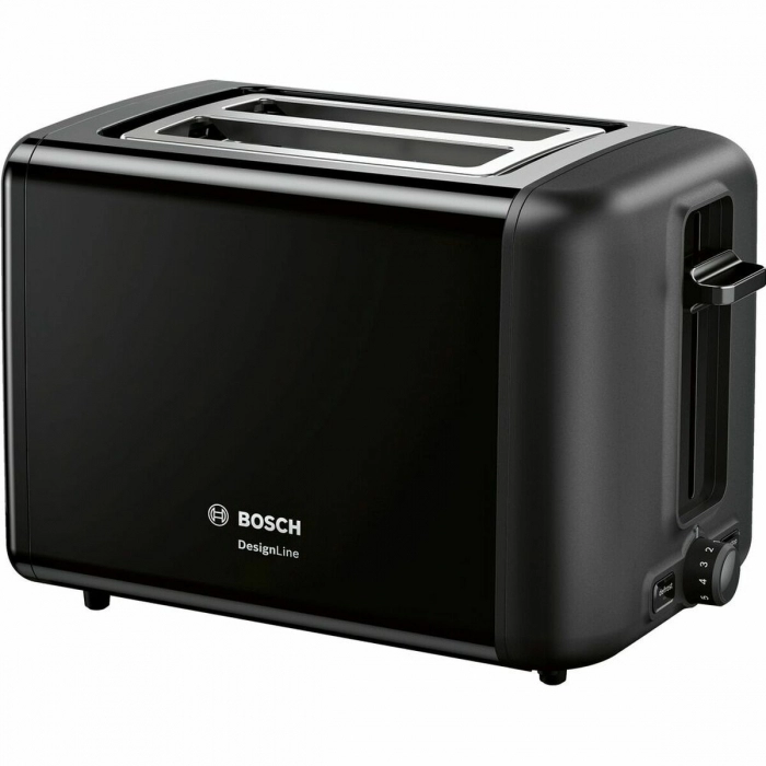 Tostadora BOSCH TAT3P423 970 W Negro/Plateado