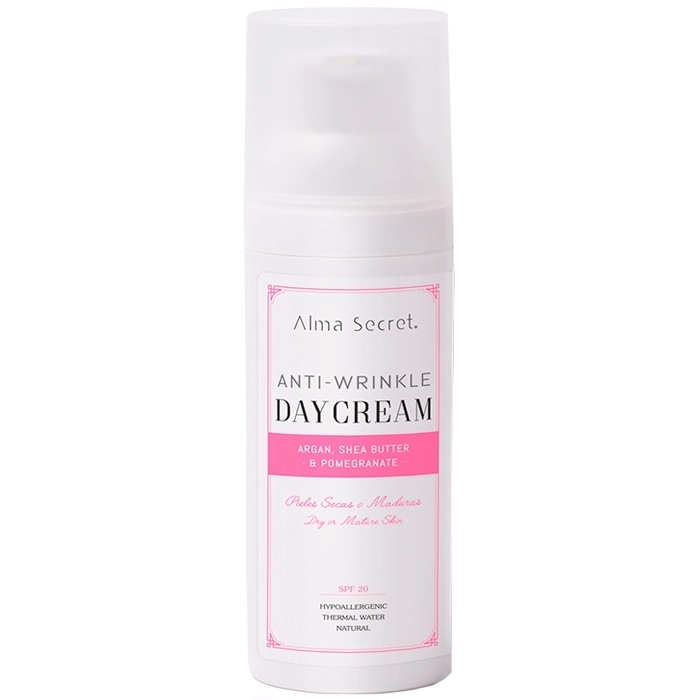 Crema día Antiarrugas con Argán, Karité & Granada SPF20 Crema día Antiarrugas con Argán, Karité & Granada SPF20